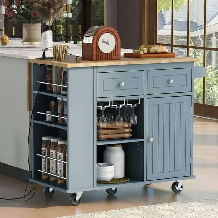 Rolling Kitchen Island