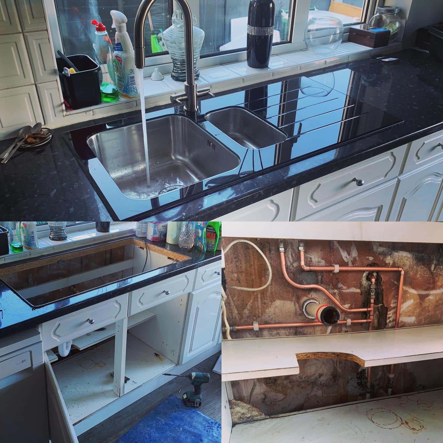 sink installation